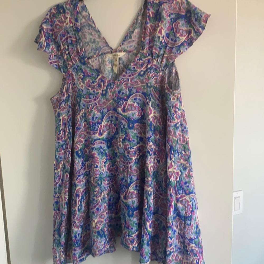 Matilda Jane flowy tunic size XL only wore once
